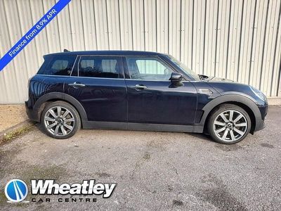 Blue/black Used 2021 Mini Cooper Clubman Exclusive Estate | £17,981 (Fair price)