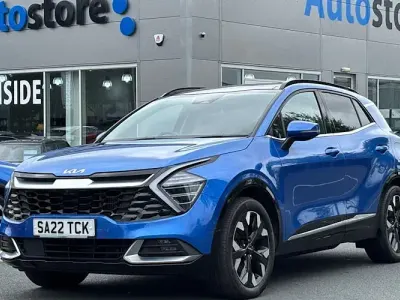 Used Kia Sportage 265 HP (194 kW) 2022 Blue SUV