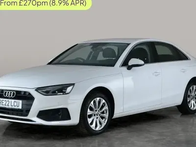 Begagnad Audi A4 Comfort 150 HK (110 kW) 2022 Vit Sedan