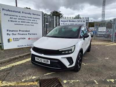 White Used 2022 Vauxhall Crossland GS Line SUV | £10,995 (Fair price)