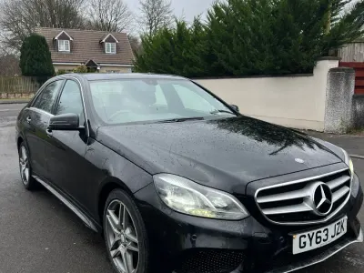 Usado Mercedes E220 AMG 170 HP (125 kW) 2014 Preto Sedan
