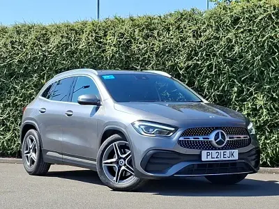 Used Mercedes GLA200 AMG line 150 HP (110 kW) 2021 Grey SUV
