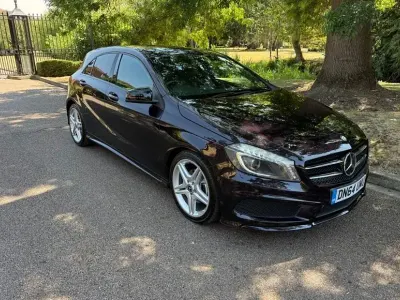 Used Mercedes A200 AMG 134 HP (98 kW) 2014 Mauve/purple Hatchback