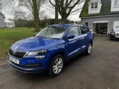 Used Skoda Karoq SE Technology 2021 Blue SUV