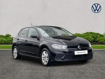 Used VW Polo Life 95 HP (69 kW) 2022 Black Hatchback
