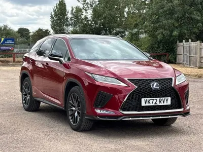 Used Lexus RX450h Sport Line 2022 Red SUV