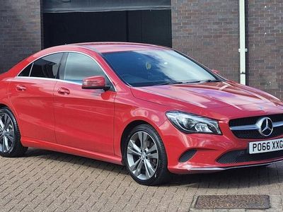 Used Mercedes CLA200 136 HP (100 kW) 2016 Red Sedan