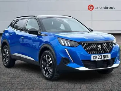 Second-hand Peugeot 2008 GTi 130 CP (95 kW) 2023 Albastru SUV