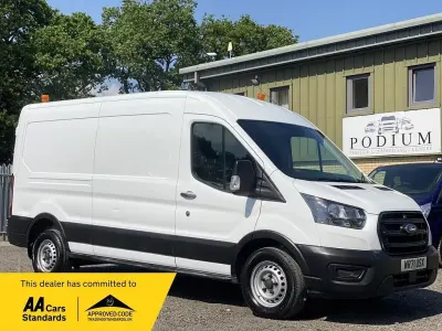 Used Ford Transit S 130 HP (95 kW) 2021 White Van
