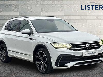 Used VW Tiguan R-line 150 HP (110 kW) 2023 White SUV
