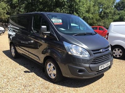 Grey Used 2018 Ford Transit Custom Limited Van | £13,995 (A bit pricey)