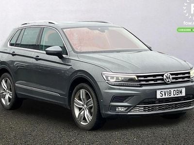 Used VW Tiguan SEL 180 HP (132 kW) 2018 Grey SUV