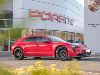 Used Porsche Taycan Performance Package 439 kW (598 HP) 2023 Red Estate