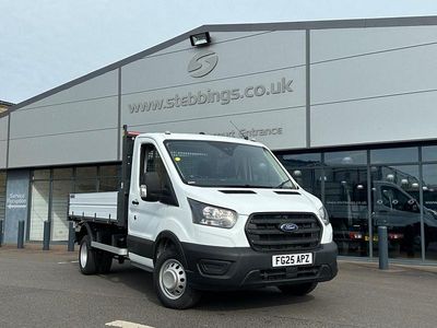 New Ford Transit S 130 HP (95 kW) 2025 White Cabriolet