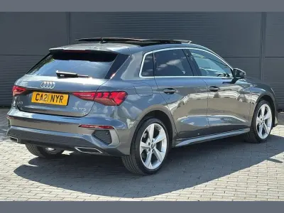 Used Audi A3 S-Line 147 HP (108 kW) 2021 Grey Sedan