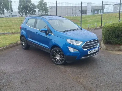 Used Ford Ecosport Titanium 125 HP (91 kW) 2022 Blue SUV