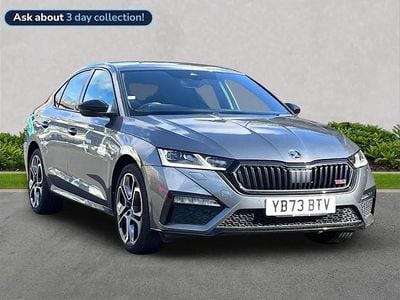 Used Skoda Octavia vRS 241 HP (177 kW) 2023 Grey Hatchback