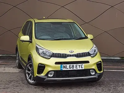 Used Kia Picanto X-Line 83 HP (61 kW) 2018 Green Hatchback