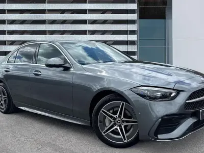 Used Mercedes C300e AMG Line Premium 313 HP (230 kW) 2023 Grey Sedan