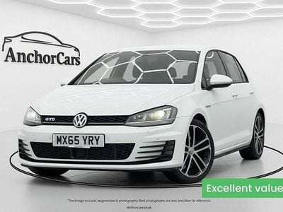White Used 2015 VW Golf VII GTD Hatchback | £16,995