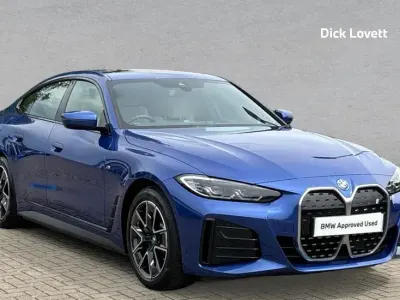 Used BMW i4 M Sport 250 kW (340 HP) 2022 Blue Sedan
