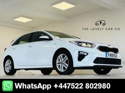 Used Kia Ceed 114 HP (83 kW) 2019 White Hatchback