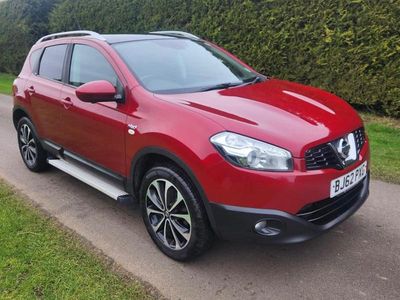 Used Nissan Qashqai N-TEC 117 HP (86 kW) 2012 Red SUV