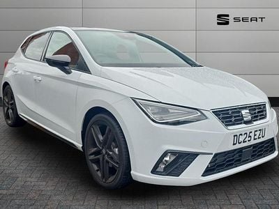 Used Seat Ibiza Black Edition 114 HP (83 kW) 2025 White Hatchback