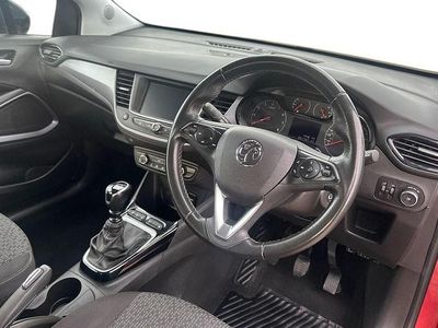 Used Vauxhall Crossland Design Edition 110 HP (80 kW) 2022 Red SUV