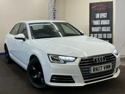 Used Audi A4 Sport 150 HP (110 kW) 2017 White Sedan