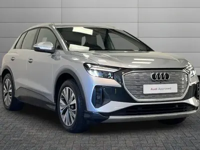 Used Audi Q4 e-tron Sport 125 kW (170 HP) 2023 Floret silver SUV