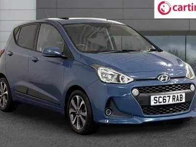 Used Hyundai i10 Premium SE 88 HP (64 kW) 2018 Blue Hatchback