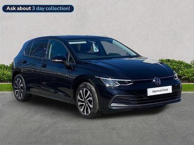 Used VW Golf VIII Active 128 HP (94 kW) 2022 Black Hatchback