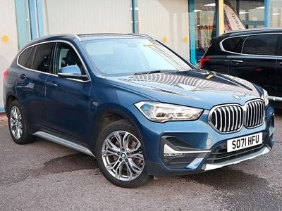 Phytonic blue Used 2021 BMW X1 xLine SUV | £18,989 (Fair price)