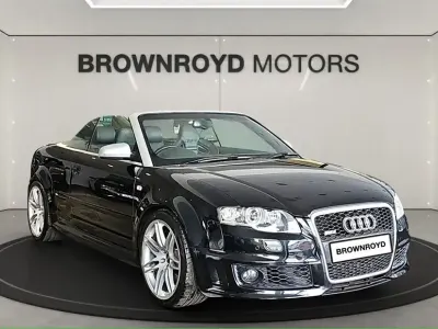 Used Audi RS4 420 HP (308 kW) 2008 Black Cabriolet
