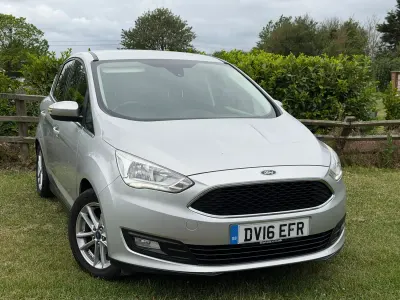 Used Ford C-MAX Zetec 120 HP (88 kW) 2016 Silver MPV