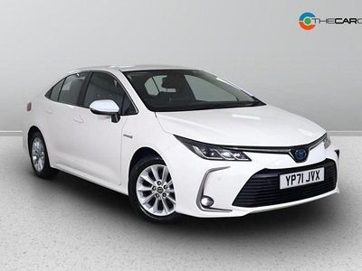 White Used 2021 Toyota Corolla Sedan | £15,975 (Fair price)