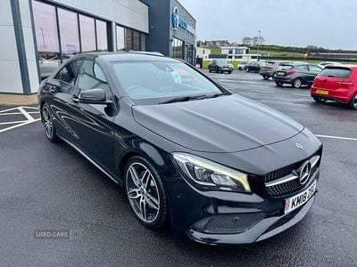 Black Used 2018 Mercedes CLA220 AMG line Sedan | £14,995 (Fair price)