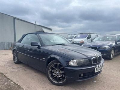 Used BMW 318 Cabriolet 2002 Blue Cabriolet