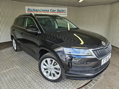 Used Skoda Karoq SE L 150 HP (110 kW) 2018 Black SUV