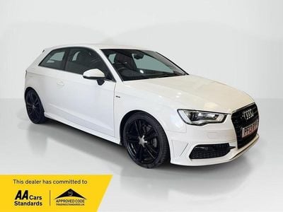 Used Audi A3 S-Line 122 HP (89 kW) 2013 White Hatchback