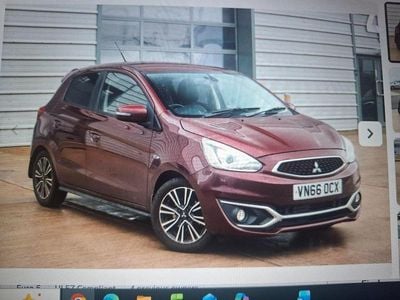 Used Mitsubishi Mirage 79 HP (58 kW) 2016 Mauve/purple Hatchback