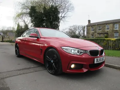 Used BMW 420 Cabriolet M Sport 2016 Red Cabriolet