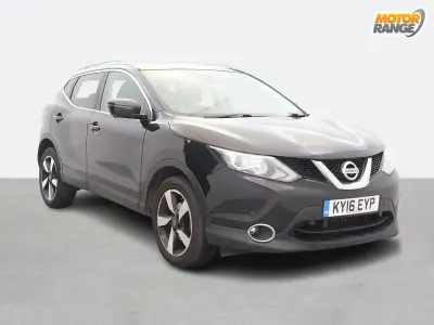 Used Nissan Qashqai N-TEC 130 HP (95 kW) 2016 Black SUV
