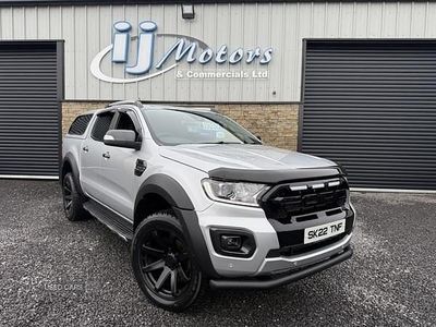 Silver Used 2022 Ford Ranger Wildtrack Pickup | £19,250 (Expensive)