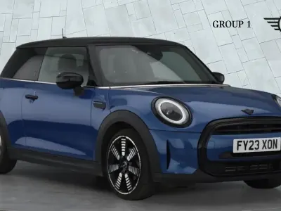 Used Mini Cooper Exclusive 136 HP (100 kW) 2023 Blue Hatchback