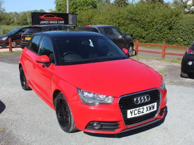 Used Audi A1 S-Line 105 HP (77 kW) 2012 Red Hatchback