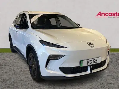 Nouă MG MG5 EV SE 125 kW (170 CP) 2025 Alb Break