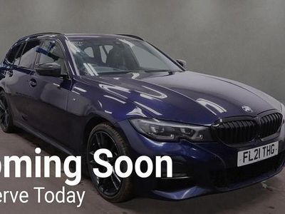 Blue Used 2021 BMW 330 M Sport Estate | £17,995 (Fair price)