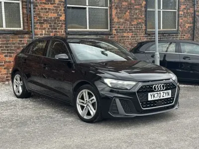 Used Audi A1 Sportback S-Line 150 HP (110 kW) 2020 Black Hatchback